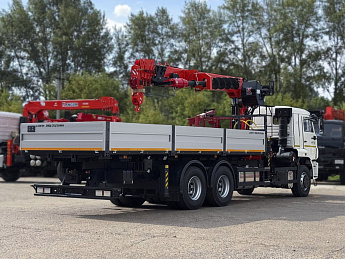 Бортовой КАМАЗ 65117 с КМУ KANGLIM KS2056H_2