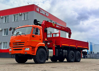 Бортовой КАМАЗ 43118 с КМУ УММ УММаш 816Т (дв. КАМАЗ,  сп/место)_0