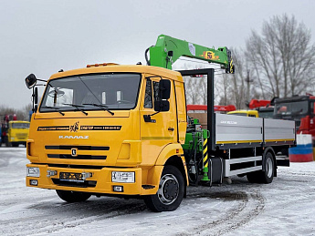 Бортовой  КАМАЗ 4308 с КМУ СмартЭко FG414_0