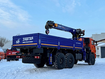 Бортовой КАМАЗ 43118 с КМУ DONGYANG SS1956 ACE (дв. КАМАЗ, без сп/места)_5