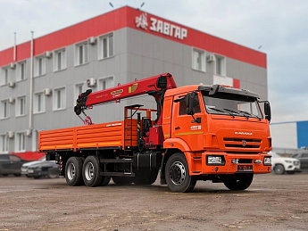 Бортовой КАМАЗ 65115 с КМУ Palfinger ИТ150 (верхний пост,  сп/место)_0